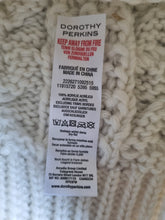 Load image into Gallery viewer, Dorothy Perkins Cream Cable Knit Embellished Hat
