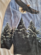 Load image into Gallery viewer, Trail Crest Eagle Landscape Vintage Fleece S/M
