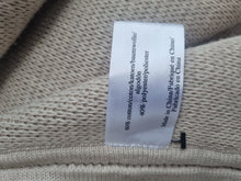 Load image into Gallery viewer, Laura Ashley Knitted Light Beige Poncho Cover Up Cape Shawl
