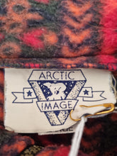 Load image into Gallery viewer, Glacier National Park Patterned Vintage Fleece L
