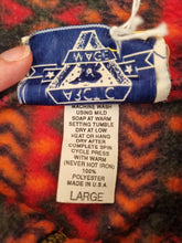 Load image into Gallery viewer, Glacier National Park Patterned Vintage Fleece L
