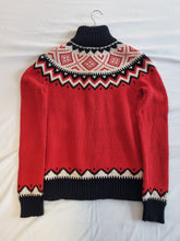 Load image into Gallery viewer, Ralph Lauren Fairisle Scandi Nordi Knitted Ladies Zipup Cardigan S/M
