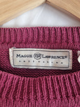 Load image into Gallery viewer, Vintage Purple Heavily Embroidered Ladies Jumper 14/16
