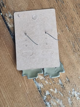 Load image into Gallery viewer, Vintage 3D Tree star Topped Earrings
