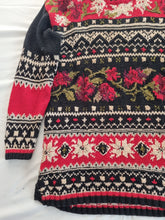 Load image into Gallery viewer, Vintage Heirlooms Collectibles Chunky Cottagecore Knit L
