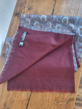 Load image into Gallery viewer, Vintage Liberty of London Tana Lawn Hera Peacock Print Cotton Scarf
