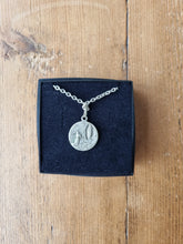 Load image into Gallery viewer, Saint Bernadette 2 sided charm Necklace
